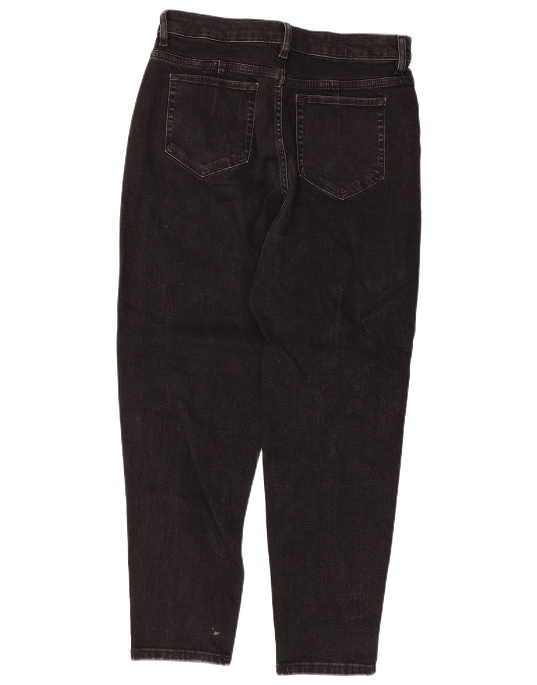 Jeans affusolati mamma Marks & Spencer da donna UK 12 medio W30 L27 neri