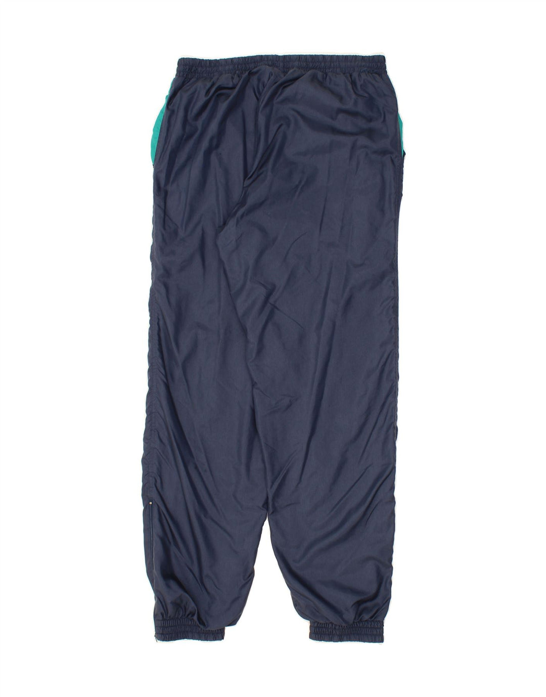 PUMA Mens Tracksuit Trousers Joggers XL Navy Blue Colourblock Polyamide Vintage Puma and Second-Hand Puma from Messina Hembry 
