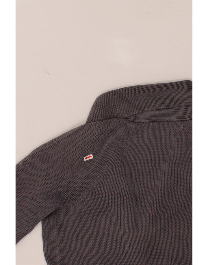 J. CREW Womens Cardigan Sweater UK 10 Small Grey Vintage J. Crew and Second-Hand J. Crew from Messina Hembry 