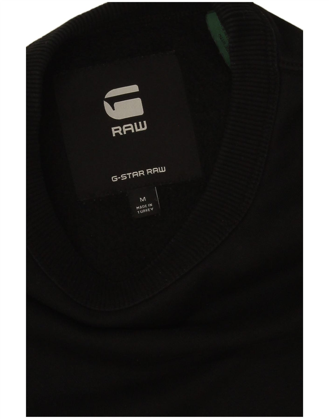 Felpa grafica da uomo G-Star Maglione cotone nero medio