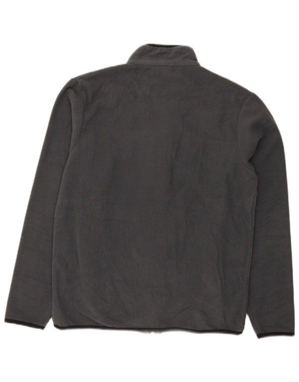 Giacca in pile da uomo Carrera UK 38 Grigio medio