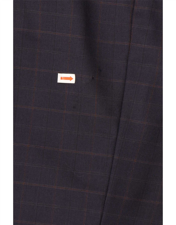 Giacca blazer sartoriale da uomo Tommy Hilfiger IT 46 Small Navy Blue Check