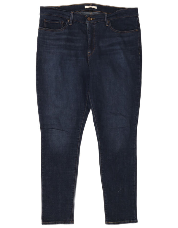 LEVI'S Jeans skinny modellanti 311 da donna W36 L29 Blu navy