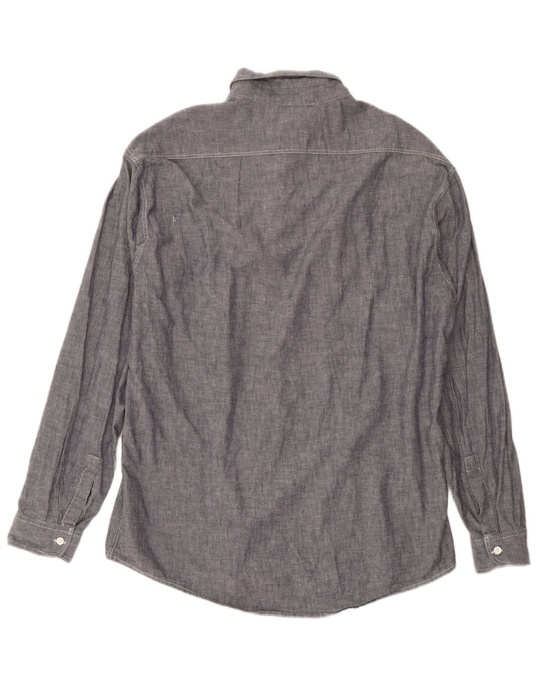 Camicia da uomo Rifle XL in cotone grigio classico