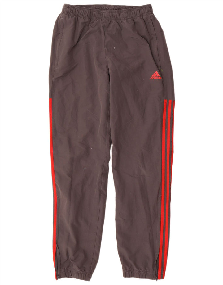 Pantaloni da tuta da uomo Adidas Joggers piccoli in poliestere grigio