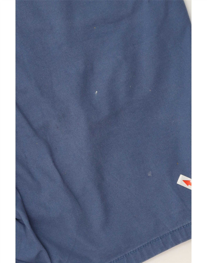 Dockers Pantaloncini chino da uomo grandi W34 in cotone blu
