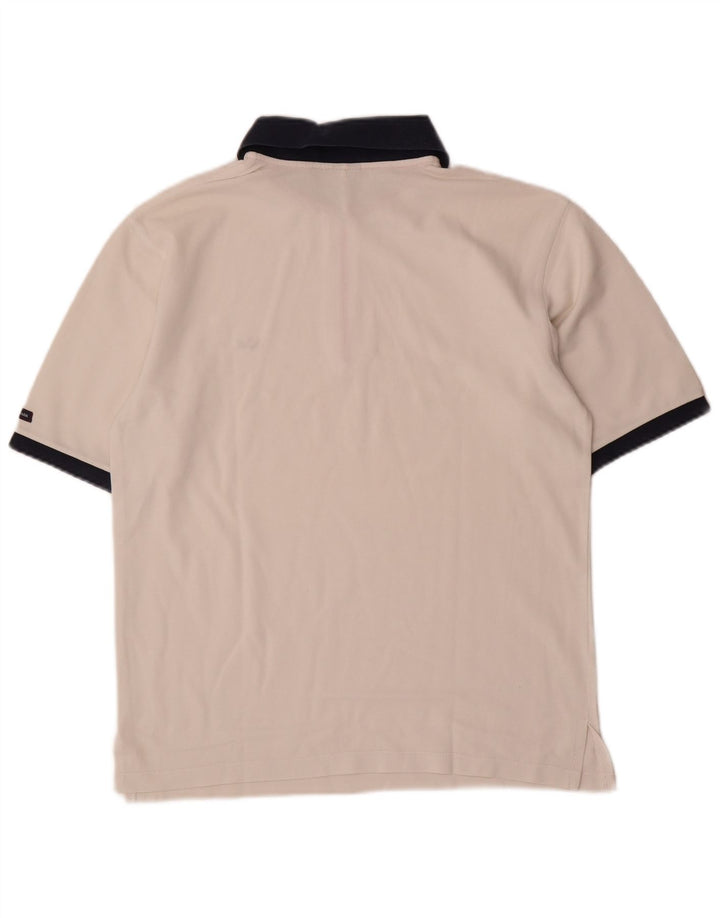 Polo da uomo Paul & Shark color block bianco medio