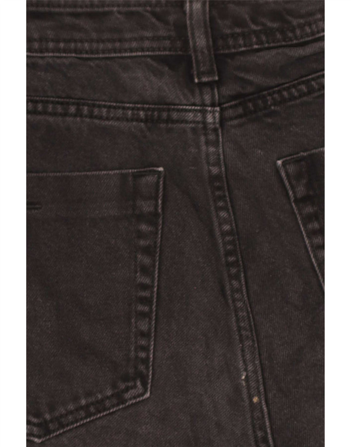 Pantaloncini di jeans da donna Zara medi W28 cotone nero