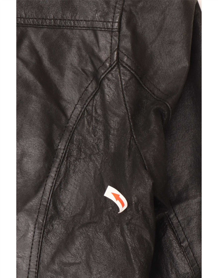 Giacca In Pelle Donna Conbipel IT 44 Media Nera