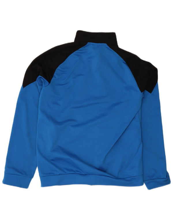 Giacca da tuta grafica da ragazzo Puma 13-14 anni Blu Colourblock