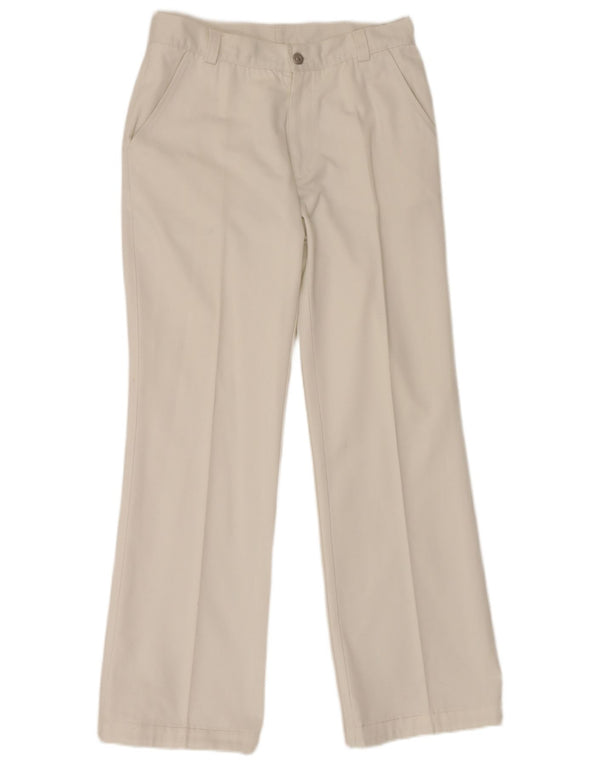 Pantaloni chino dritti da donna Energie W36 L33 poliestere bianco