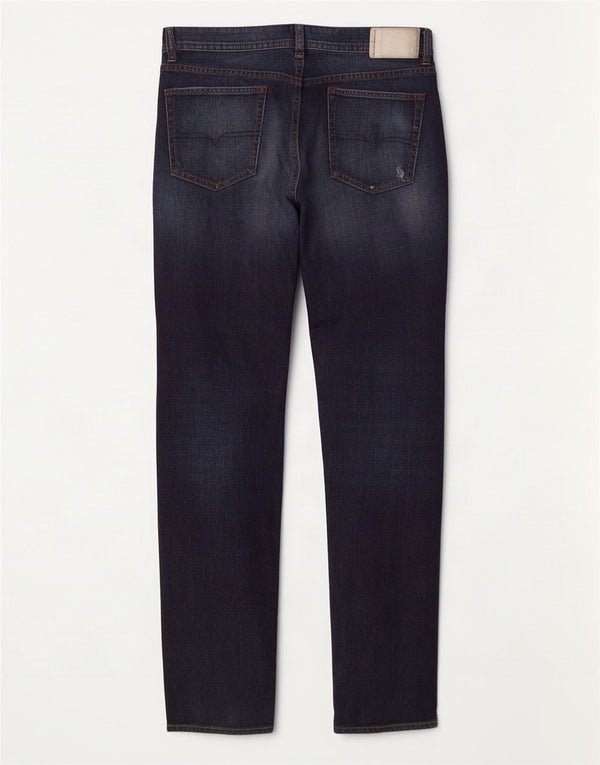 Jeans da uomo Diesel Buster Regular Slim affusolati W32 L32 cotone blu navy