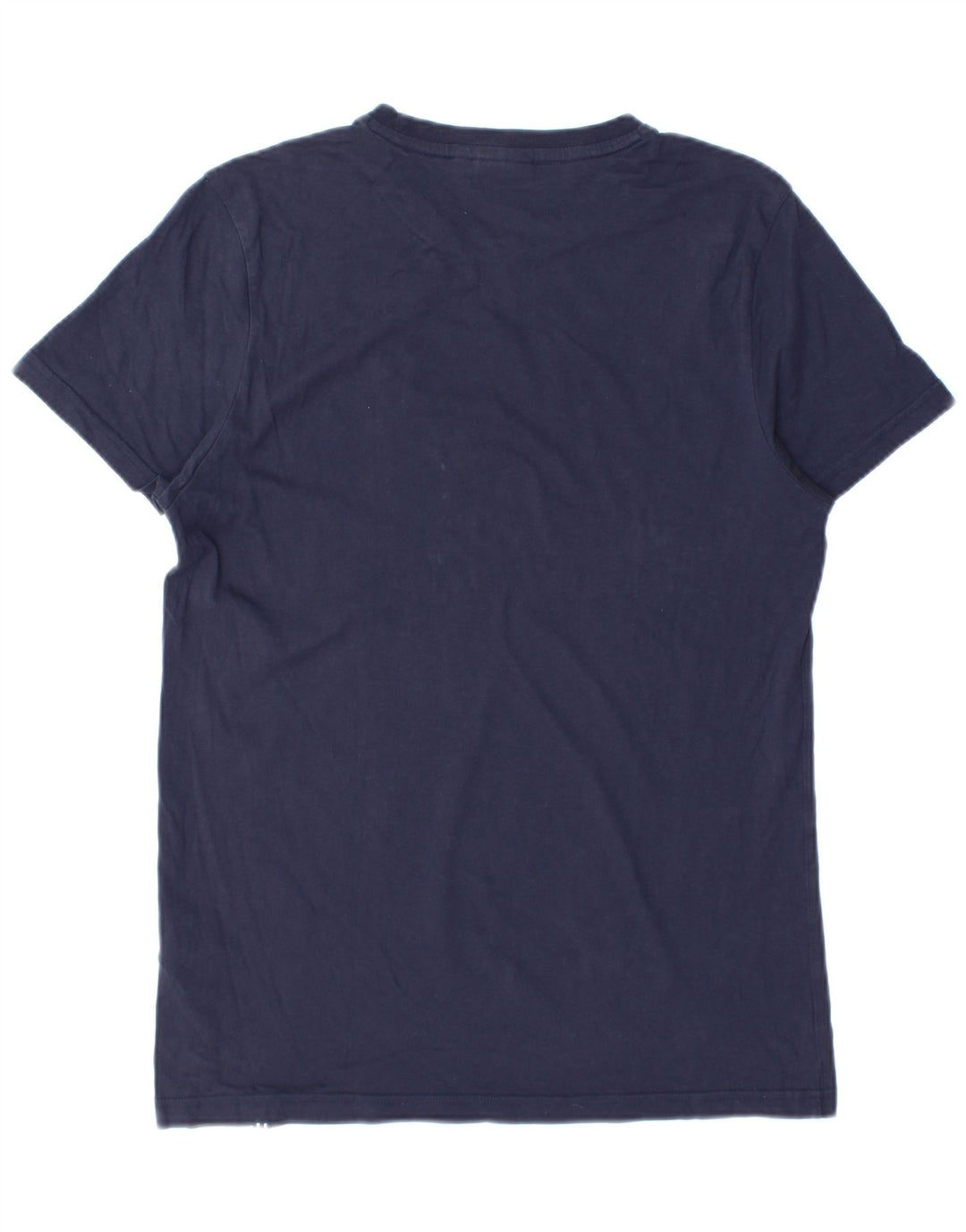 T-shirt Fila da uomo Top in cotone blu navy medio