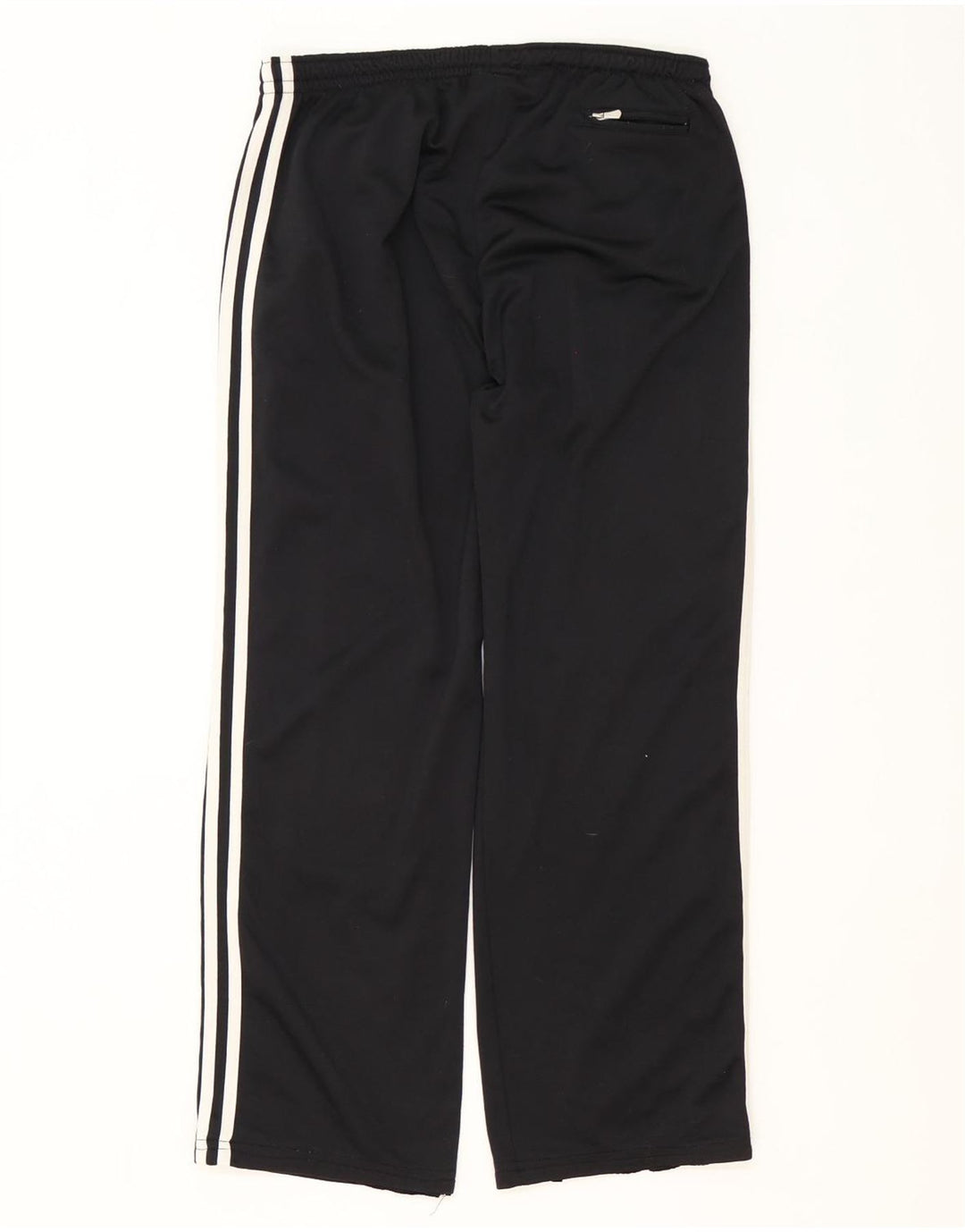 Pantaloni da tuta da uomo Adidas UK 40/42 Medium Nero Poliestere
