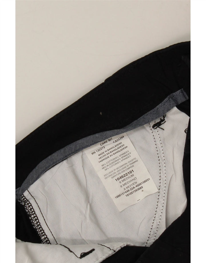 LEE Womens Mid Rise Regular Fit Casual Shorts US 8 Medium W32  Black Vintage Lee and Second-Hand Lee from Messina Hembry 