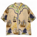 Camicetta con grafica oversize da donna Antonette EU 44 XL Beige nautico
