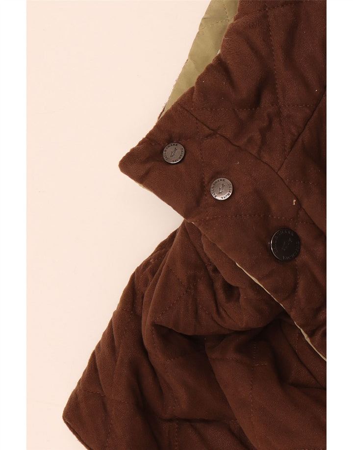 Gilet trapuntato da uomo Paul & Shark UK 40 grande marrone