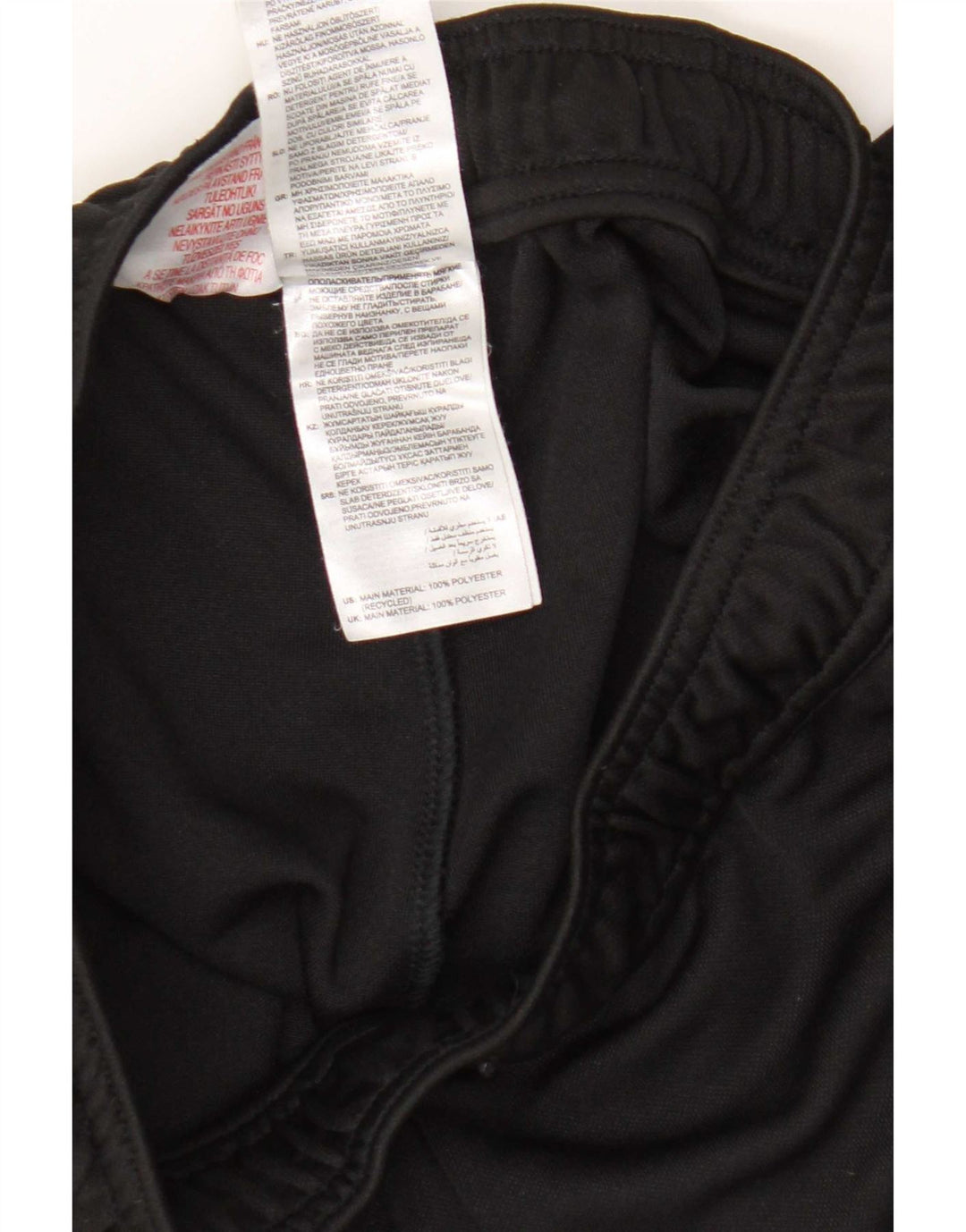 Pantaloncini sportivi Adidas da ragazzo con grafica 13-14 anni in poliestere nero