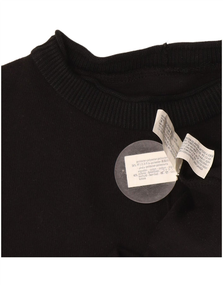 Abito maglione da donna Zara UK 14 poliestere nero medio