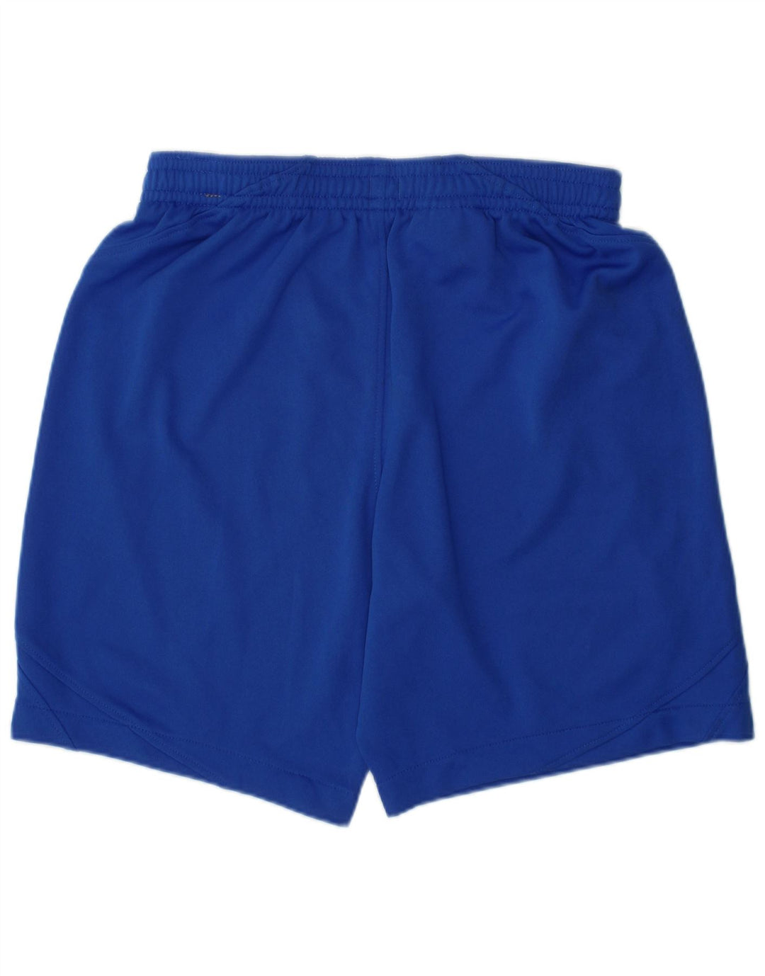 NIKE Boys Barcelona Sport Shorts 8-9 Years Small Blue Polyester