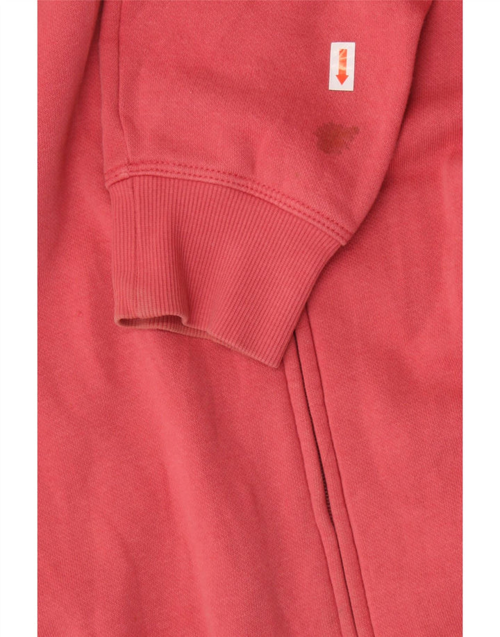 Giacca da tuta da donna CHAMPION UK 10 piccola in cotone rosa