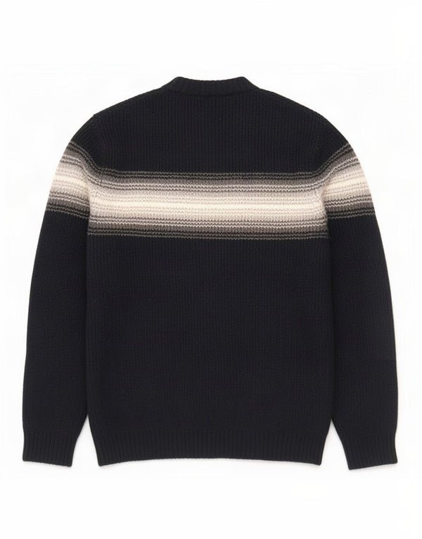 Maglione maglione girocollo da uomo Marks & Spencer grande color block blu navy