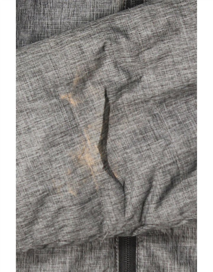Giacca imbottita reversibile con cappuccio oversize da donna Ellesse UK 10 piccola grigia