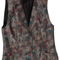 Gilet da donna Christian IT 46 grande multicolore screziato