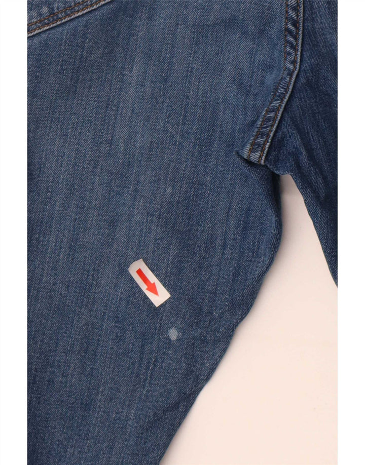 Jeans slim da uomo Marks & Spencer W38 L29 cotone blu