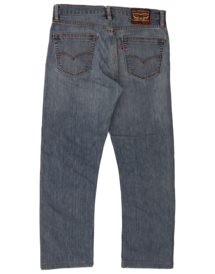 Levi's Uomo 504 Jeans dritti W33 L27 Cotone Blu