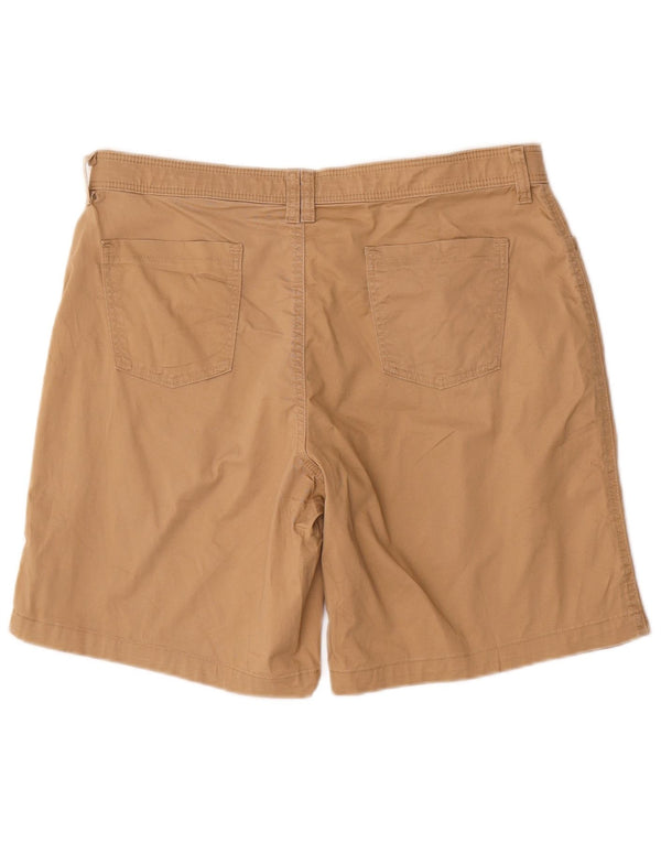 Pantaloncini casual da donna Lee US 12 Large W34 Cotone Beige