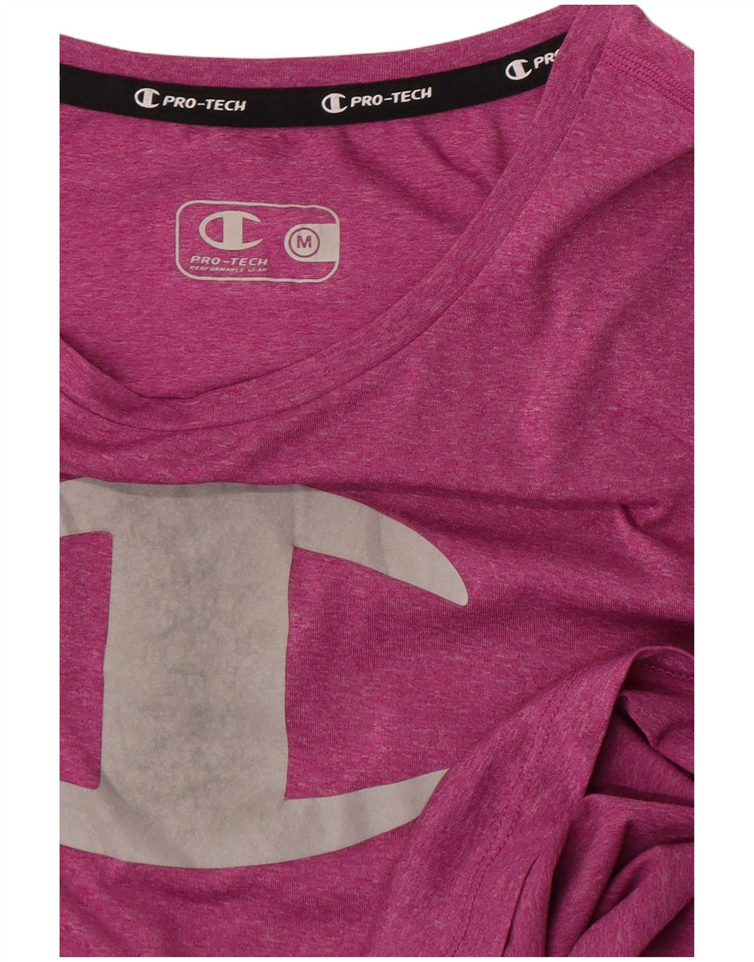 T-shirt grafica da donna Champion Top UK 12 rosa medio