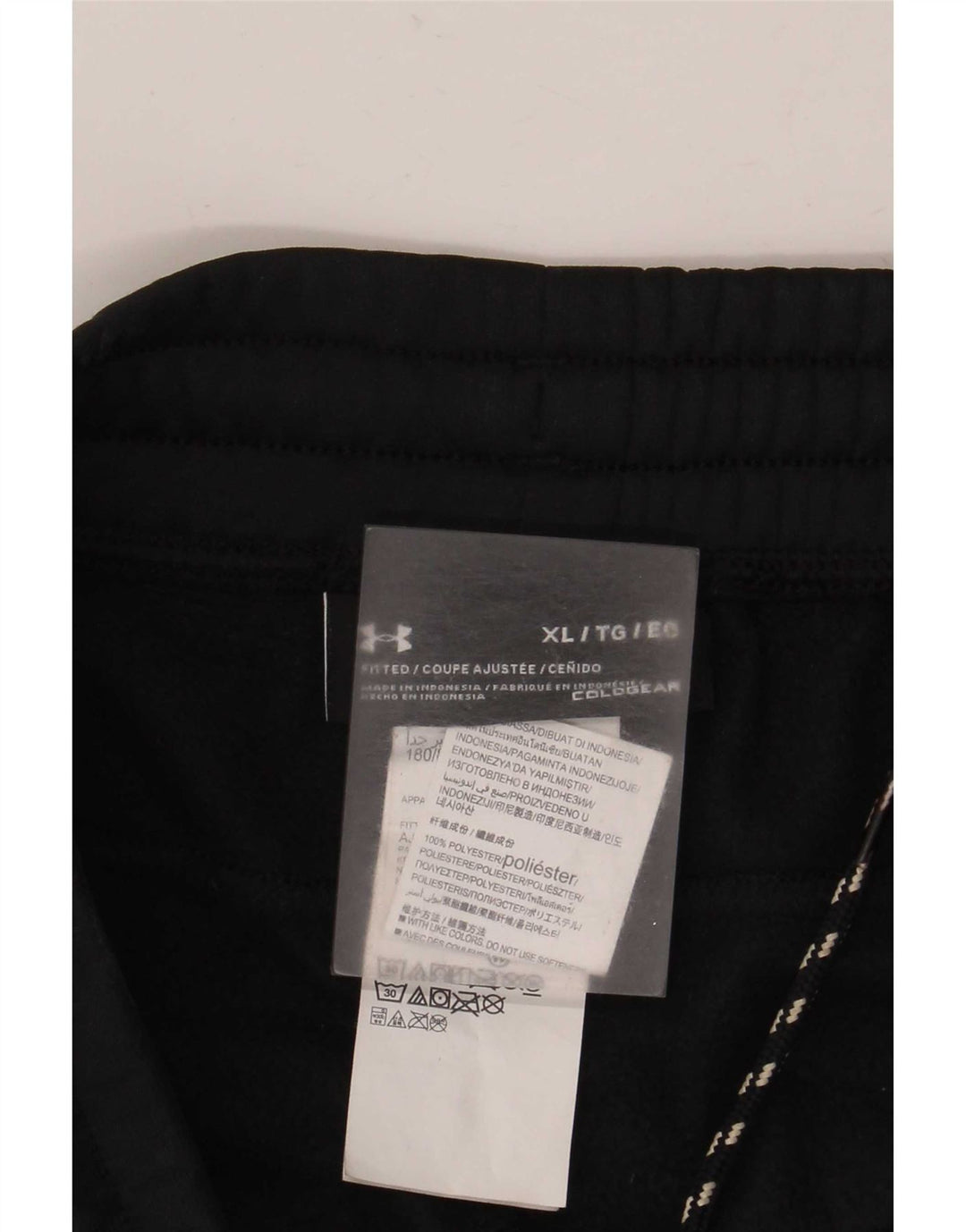 Pantaloni da tuta da uomo Under Armour Cold Gear Joggers XL poliestere nero