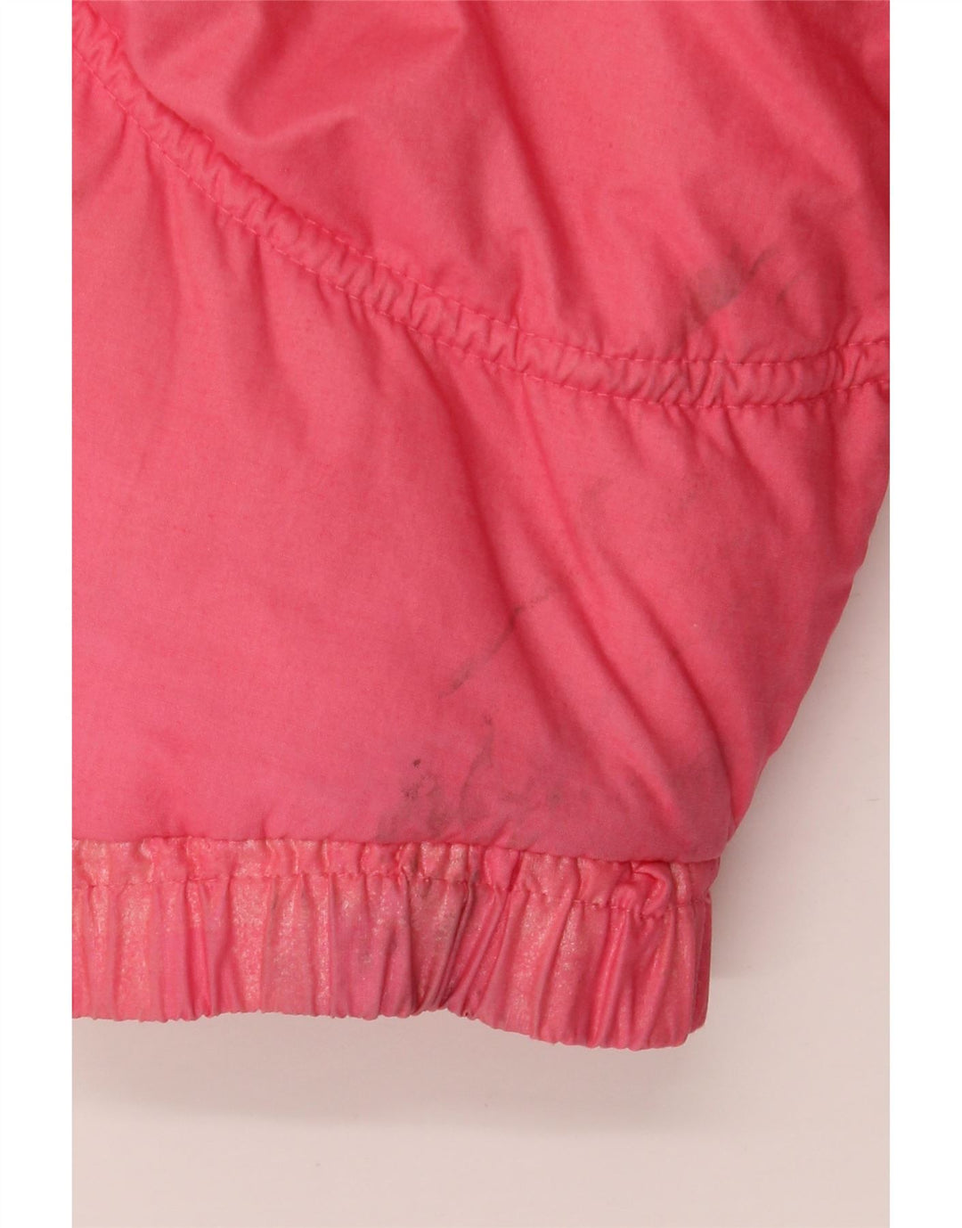 Cappotto imbottito oversize da donna vintage UK 8 piccolo in cotone rosa