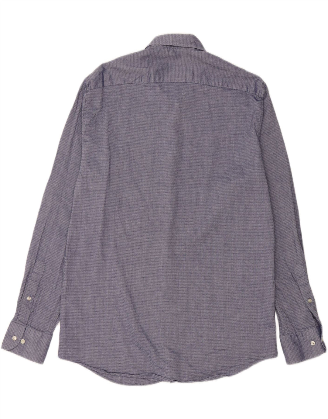 Camicia da uomo Tommy Hilfiger taglia 42 16 1/2 media blu navy geometrica