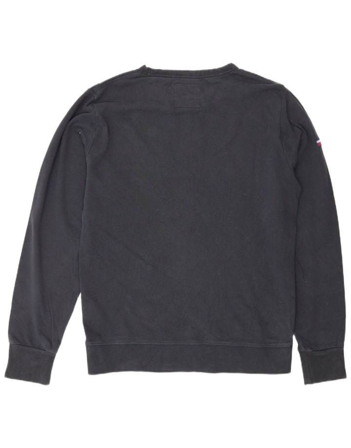 Felpa grafica da uomo Superdry Jumper XL blu navy in cotone