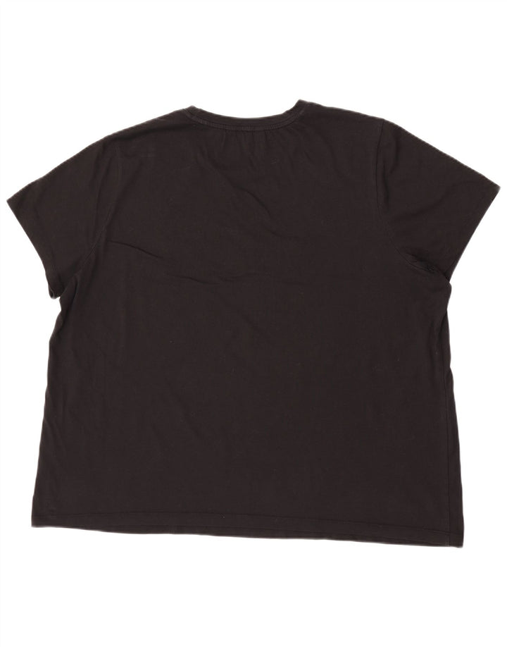 Maglietta grafica da uomo Tommy Hilfiger Top XL Nera