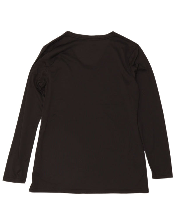 Maglia da donna a maniche lunghe Carhartt UK 16 grande poliestere nero