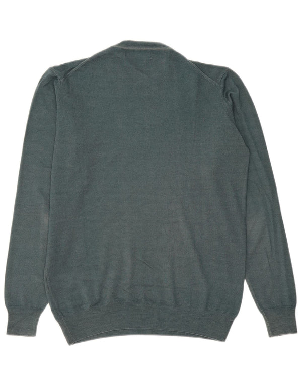 Liu Jo Uomo Maglione Girocollo Maglione Grande Lana Merino Verde