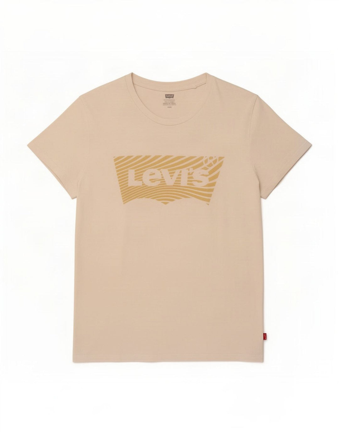 T-shirt grafica da donna Levi's Top UK 14 Large Bianca