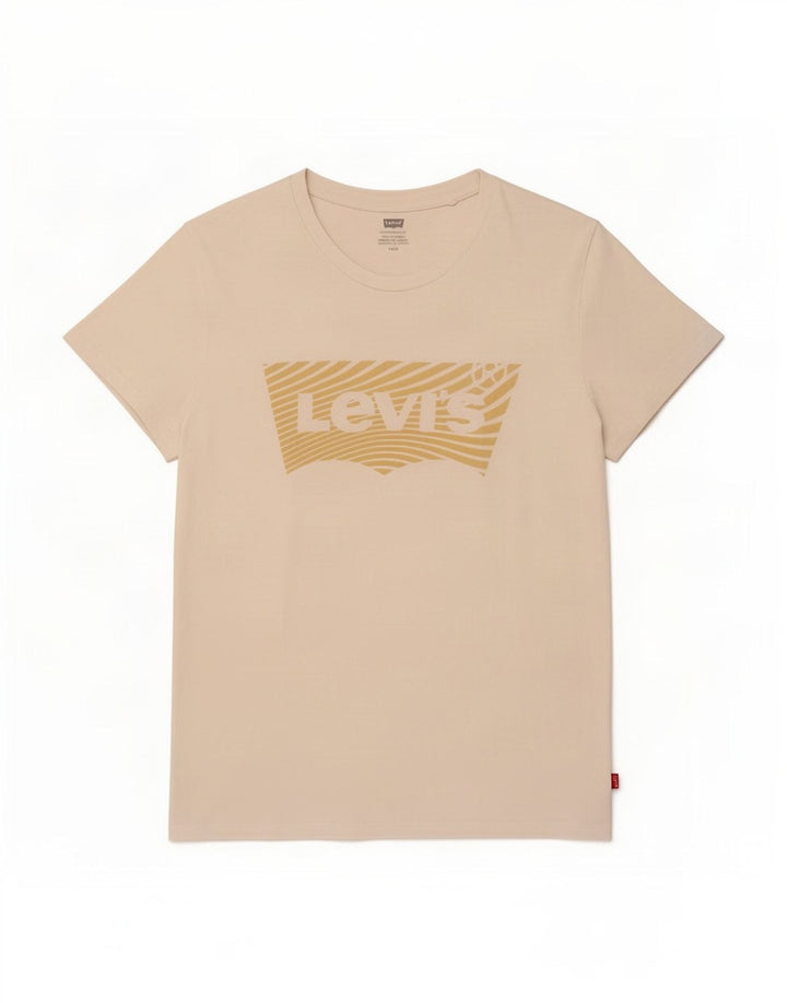 T-shirt grafica da donna Levi's Top UK 14 Large Bianca
