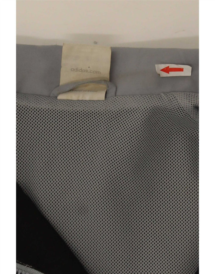 Giacca da tuta da uomo Adidas UK 50/52 2XL Poliestere color block nero