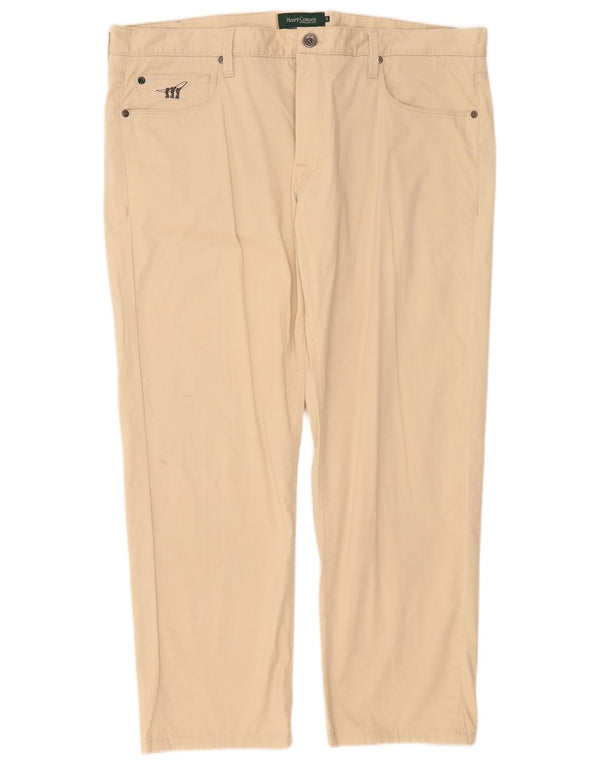 Pantaloni casual slim fit da donna Henry Cottons W40 L27 Cotone beige