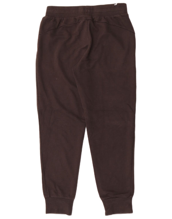 Pantaloni da tuta da uomo Puma Joggers Medium Black Cotton
