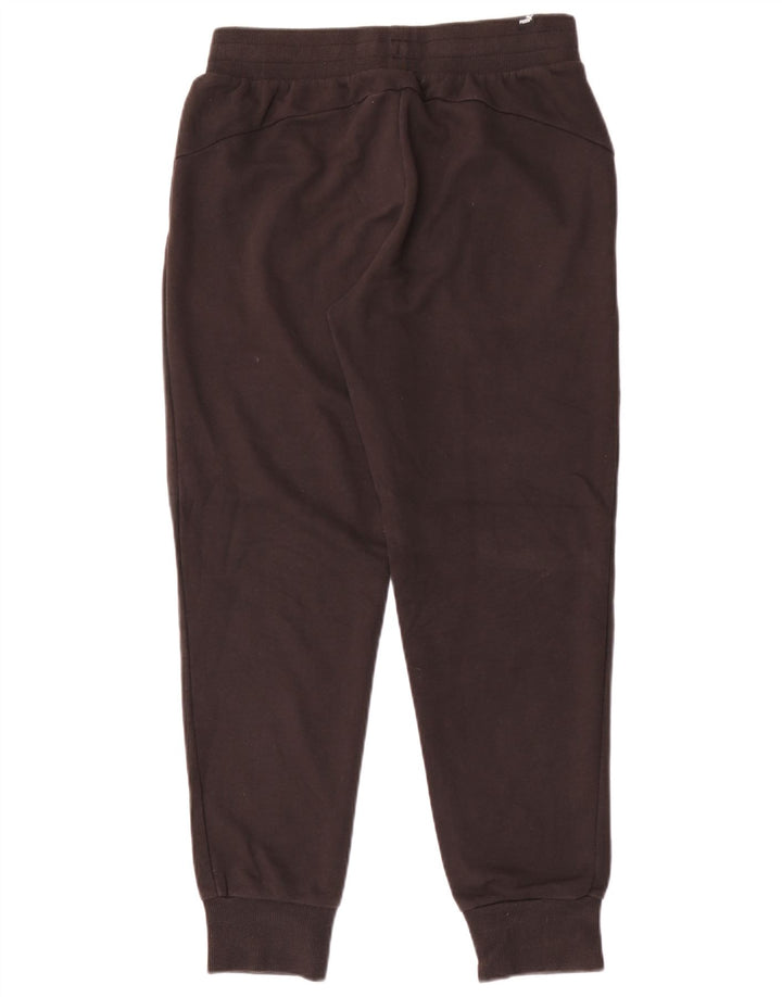 Pantaloni da tuta da uomo Puma Joggers Medium Black Cotton