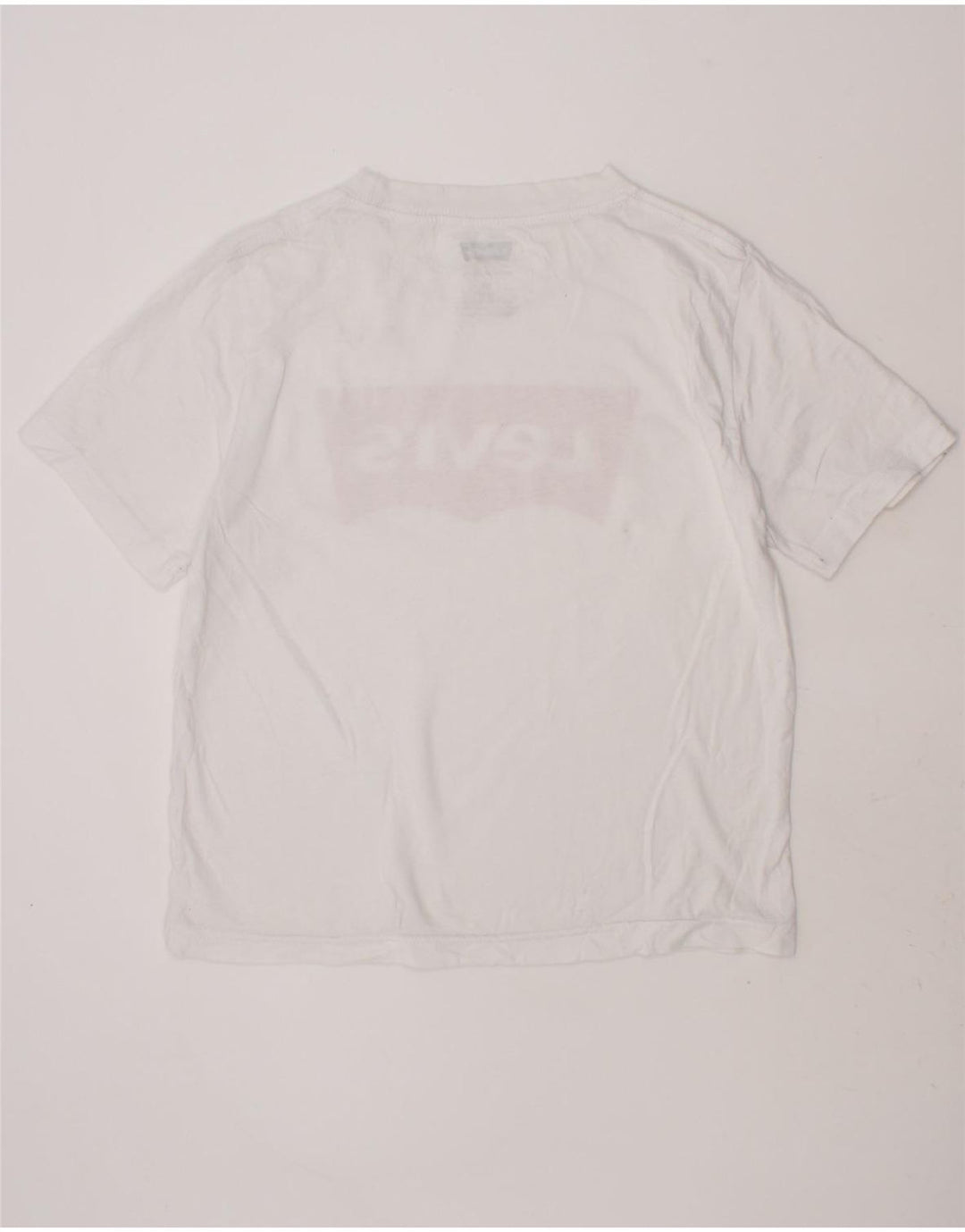 LEVI'S Girls Graphic T-Shirt Top 11-12 Years White Vintage Levi's and Second-Hand Levi's from Messina Hembry 