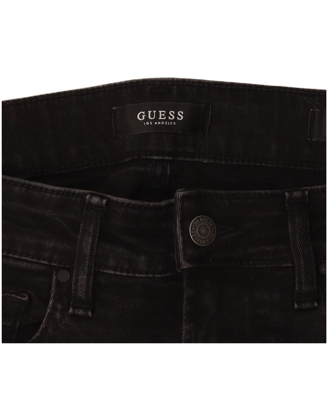 Jeans GUESS da donna Miami super skinny W30 L25 neri
