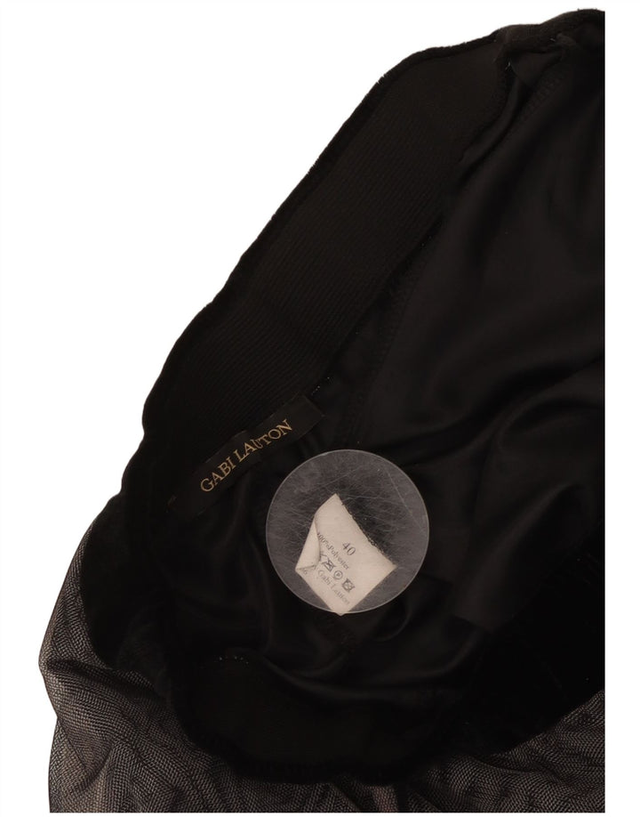 Gonna svasata da donna GABI LAUTON EU 40 media W28 poliestere nero