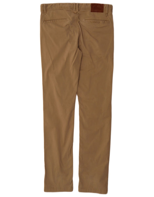 Pantaloni chino slim da uomo Hugo Boss W30 L32 in cotone beige