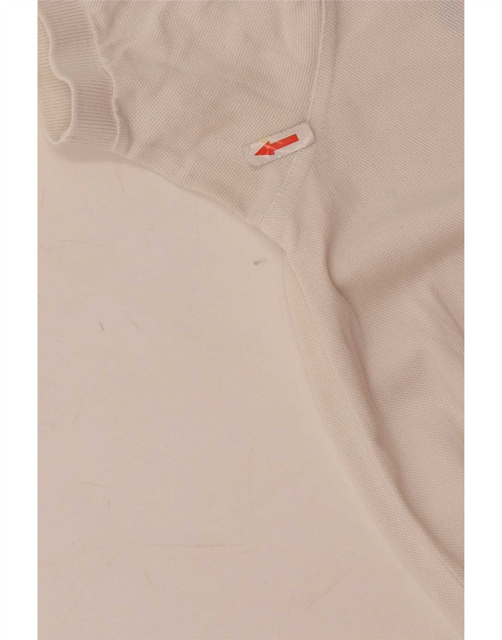 Polo da uomo Fred Perry piccola in cotone bianco